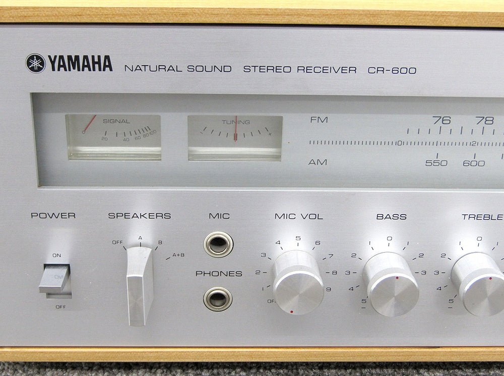 YAMAHA ヤマハ CR-600 チューナーアンプ/ステレオレシーバー - 電動工具・楽器・ブランド・住設家電も総合リユース｜リサイクルショップ福助