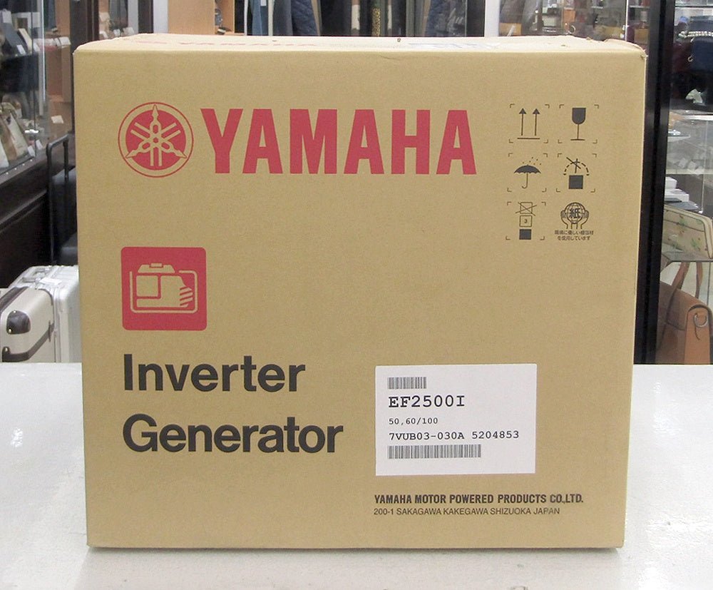 YAMAHA ヤマハ インバーター発電機 EF2500i 2.5kVA 9L - 電動工具・楽器・ブランド・住設家電も総合リユース｜リサイクルショップ福助