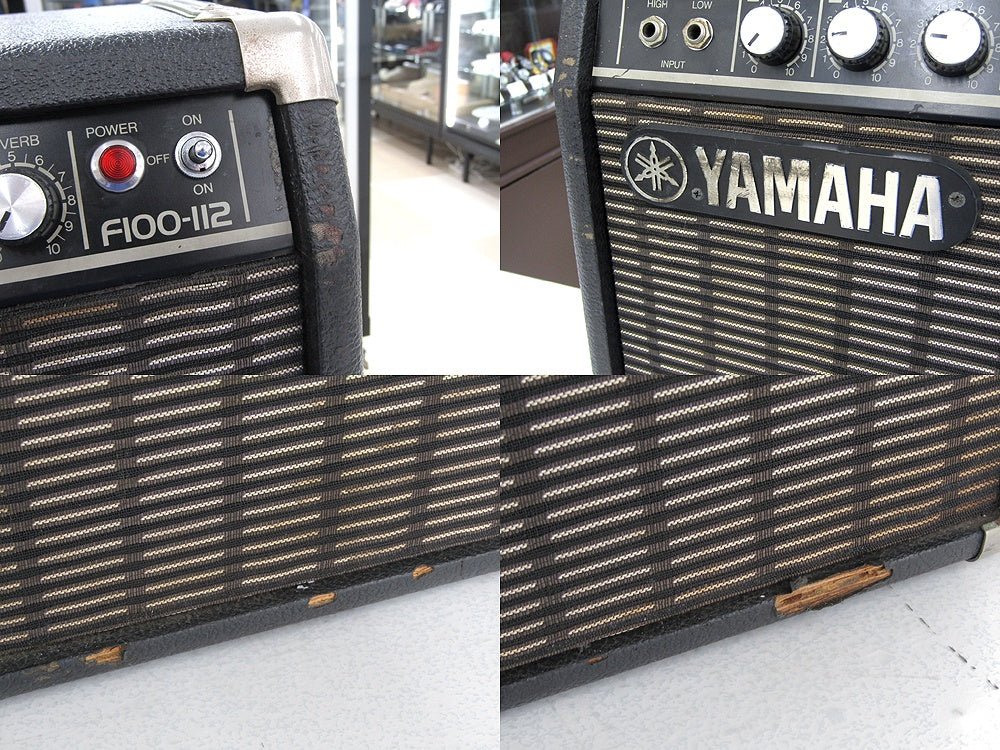 YAMAHA ヤマハ ギターアンプ F100 - 112 100W出力 12インチスピーカー 2チャンネル仕様 リバーブ搭載 - 電動工具・楽器・ブランド・住設家電も総合リユース｜リサイクルショップ福助