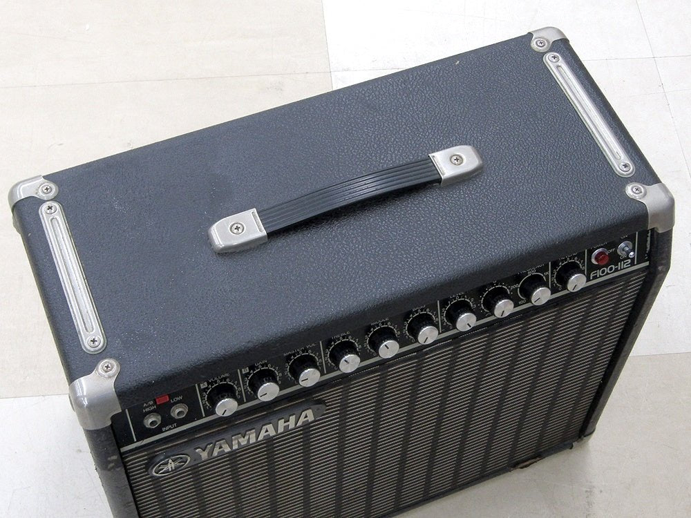 YAMAHA ヤマハ ギターアンプ F100 - 112 100W出力 12インチスピーカー 2チャンネル仕様 リバーブ搭載 - 電動工具・楽器・ブランド・住設家電も総合リユース｜リサイクルショップ福助