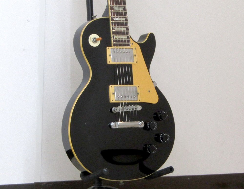 YAMAHA ヤマハ LP400 Lord Player レスポールタイプ ブラック エレキギター 1980年代製造 日本製 - 電動工具・楽器・ブランド・住設家電も総合リユース｜リサイクルショップ福助