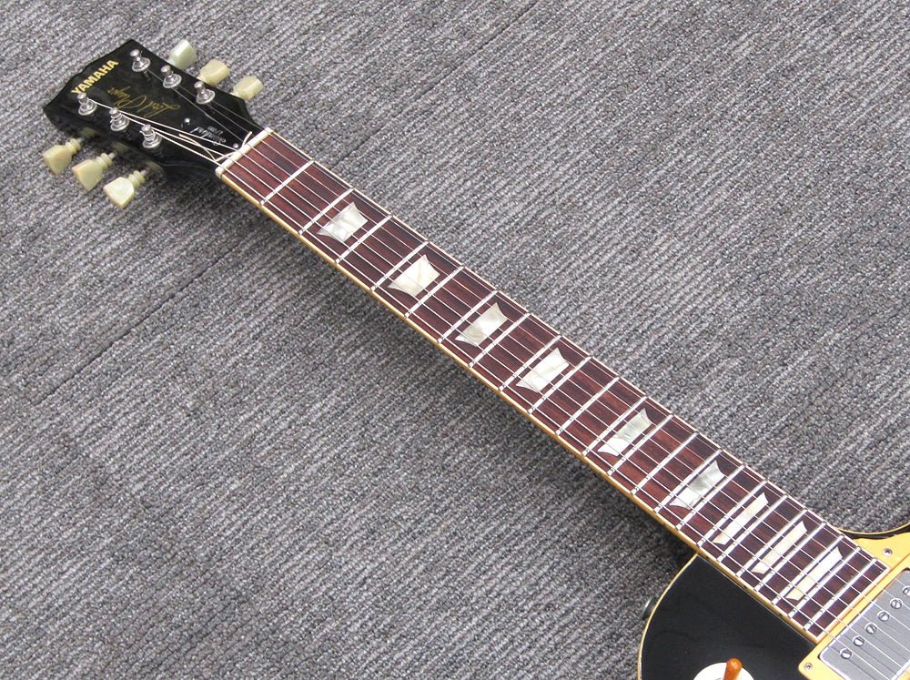 YAMAHA ヤマハ LP400 Lord Player レスポールタイプ ブラック エレキギター 1980年代製造 日本製 - 電動工具・楽器・ブランド・住設家電も総合リユース｜リサイクルショップ福助