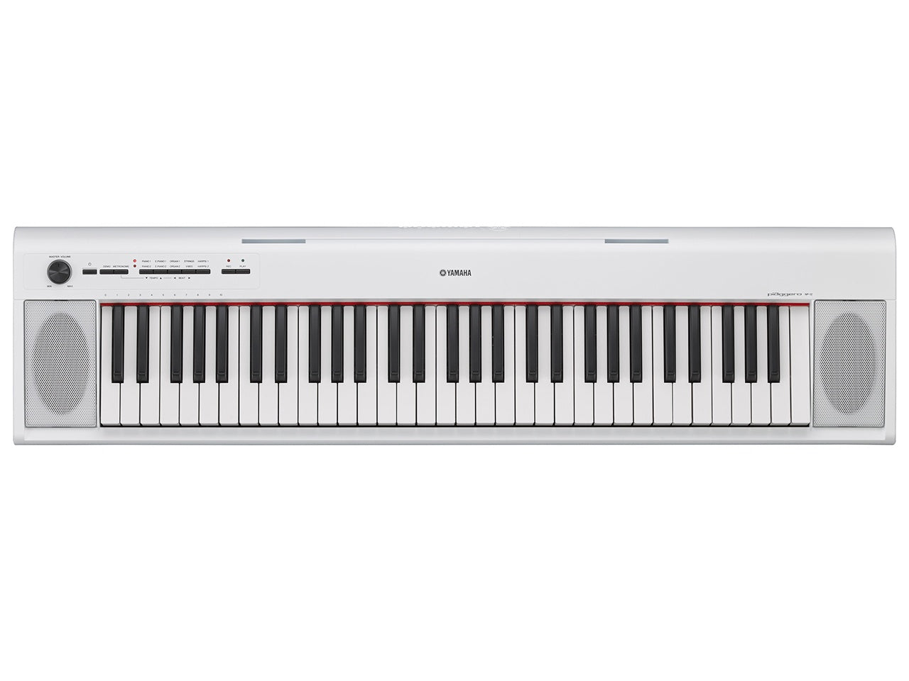 ヤマハ YAMAHA NP - 12WH ホワイト 61鍵盤 電子キーボード piaggero/ピアジェーロ - 安心保証・業界最安値の販売 福助