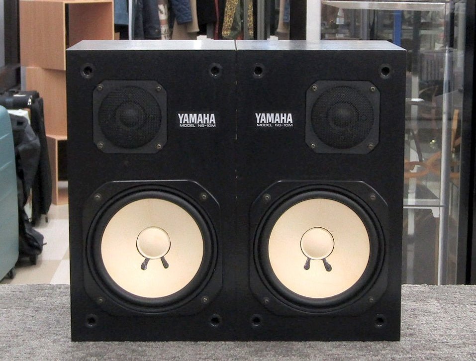 YAMAHA ヤマハ NS-10M スピーカー ペア 2Way2スピーカー 密閉方式 ブックシェルフ型 - 電動工具・楽器・ブランド・住設家電も総合リユース｜リサイクルショップ福助
