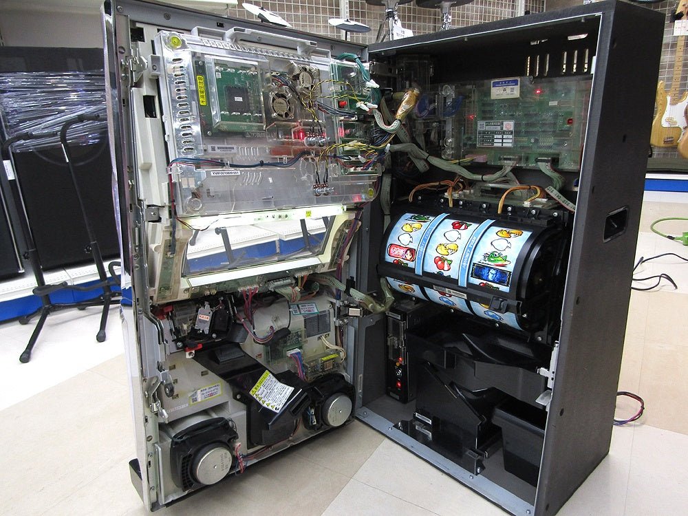 パチスロ実機 モンキーターンⅡ スロット YAMASA/山佐 家庭用原電対応/コイン不要機搭載/Vol調節有 モンキーターン2 - 安心保証・業界最安値の販売 福助