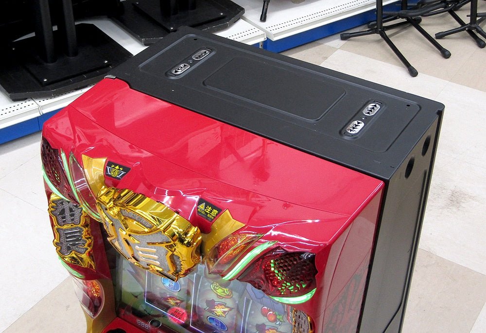 パチスロ実機 大都技研 押忍！番長ZERO コイン不要機付き 家庭用電源対応 ボリューム調節有 スロット - 安心保証・業界最安値の販売 福助