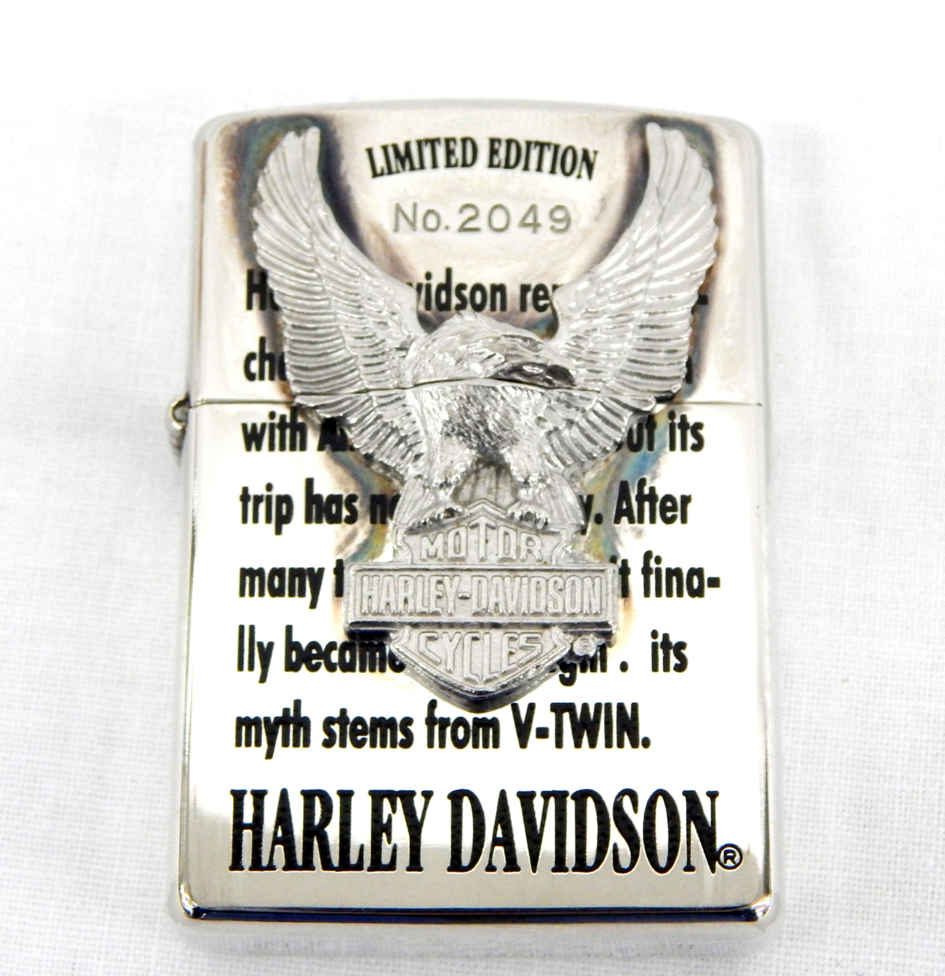 ZIPPO ジッポー オイルライター ハーレーダビッドソン リミテッド エディション No.2049 - 安心保証・業界最安値の販売 福助