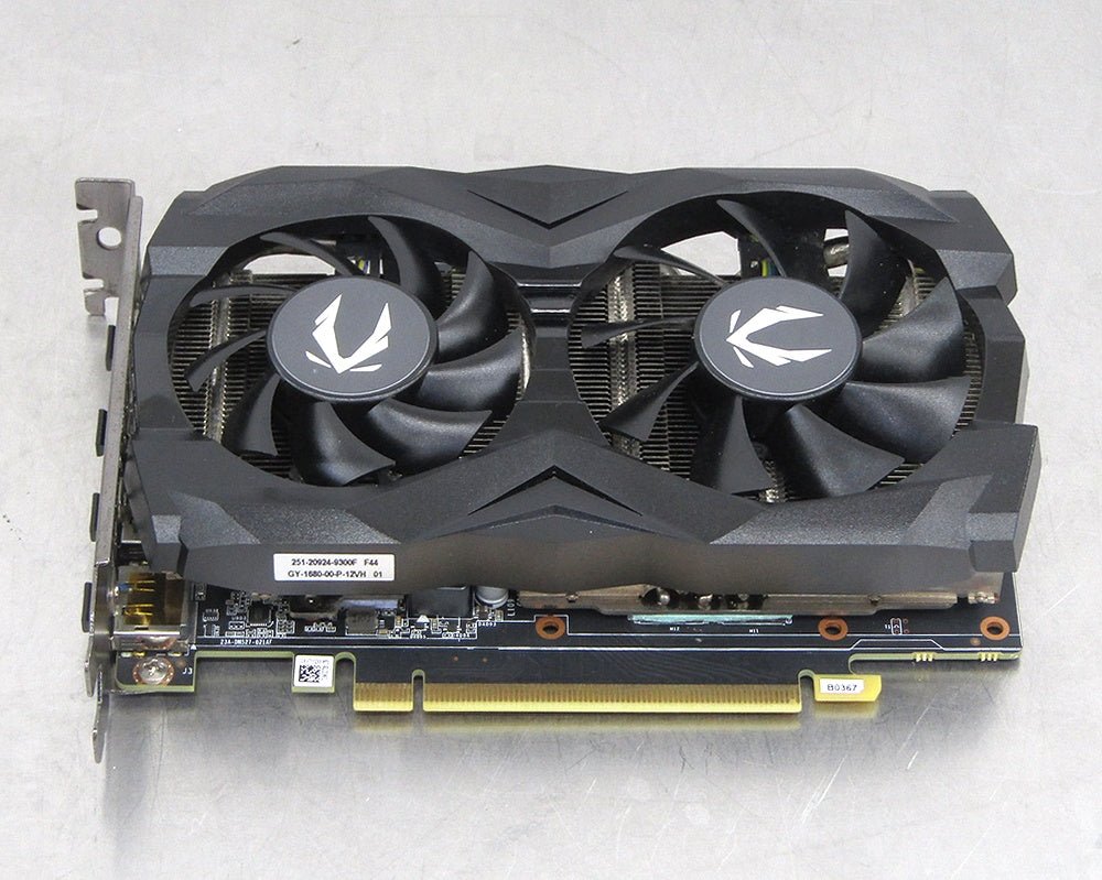 ZOTAC GAMING GEFORCE GTX 1660 TI 6GB 192BIT GDDR6 グラフィックボード グラボ 省スペース - 安心保証・業界最安値の販売 福助